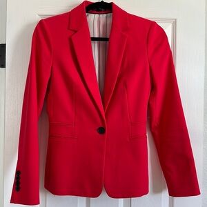 Raspberry color blazer